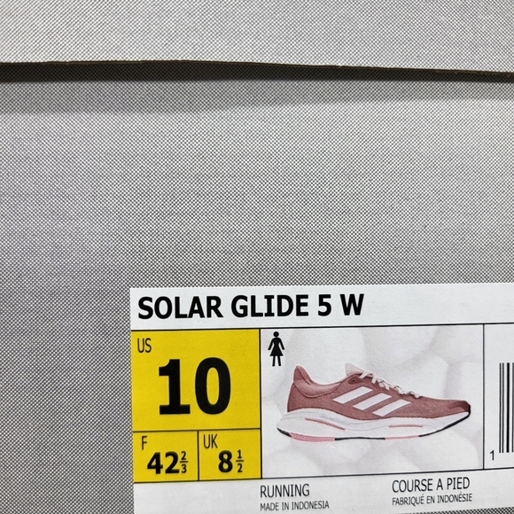 New Adidas Solar Glide 5 Women's Running Shoes Size 10 - Picture 9 of 9